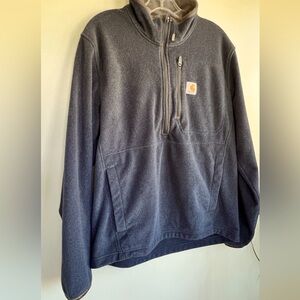 Carhartt, pull-over blue. Size medium